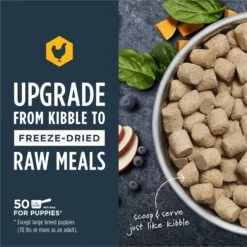 Instinct Raw Meals Cage-Free Chicken Recipe Grain-Free Freeze-Dried Puppy Food 13 Instinct Raw Meals Cage-Free Chicken Recipe Grain-Free Freeze-Dried Puppy Food -Snuggle Paws 270211 PT2. AC SS1800 V1690553065