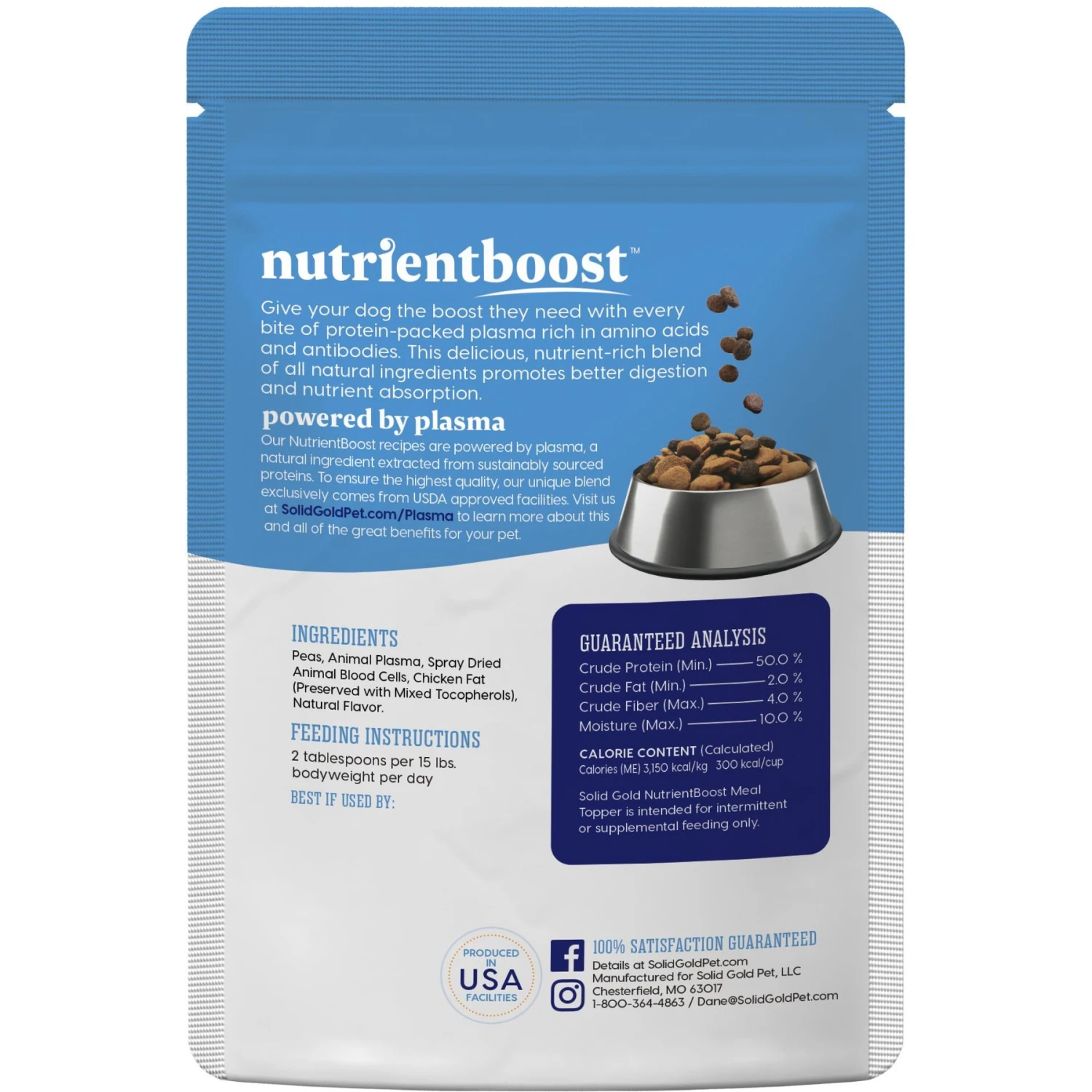 Solid Gold Nutrient Boost Grain-Free Dog Food Topper 4 Solid Gold Nutrient Boost Grain-Free Dog Food Topper - Image 2