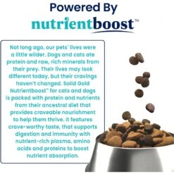 Solid Gold Nutrient Boost Grain-Free Dog Food Topper 13 Solid Gold Nutrient Boost Grain-Free Dog Food Topper -Snuggle Paws 272298 PT4. AC SS1800 V1684772777