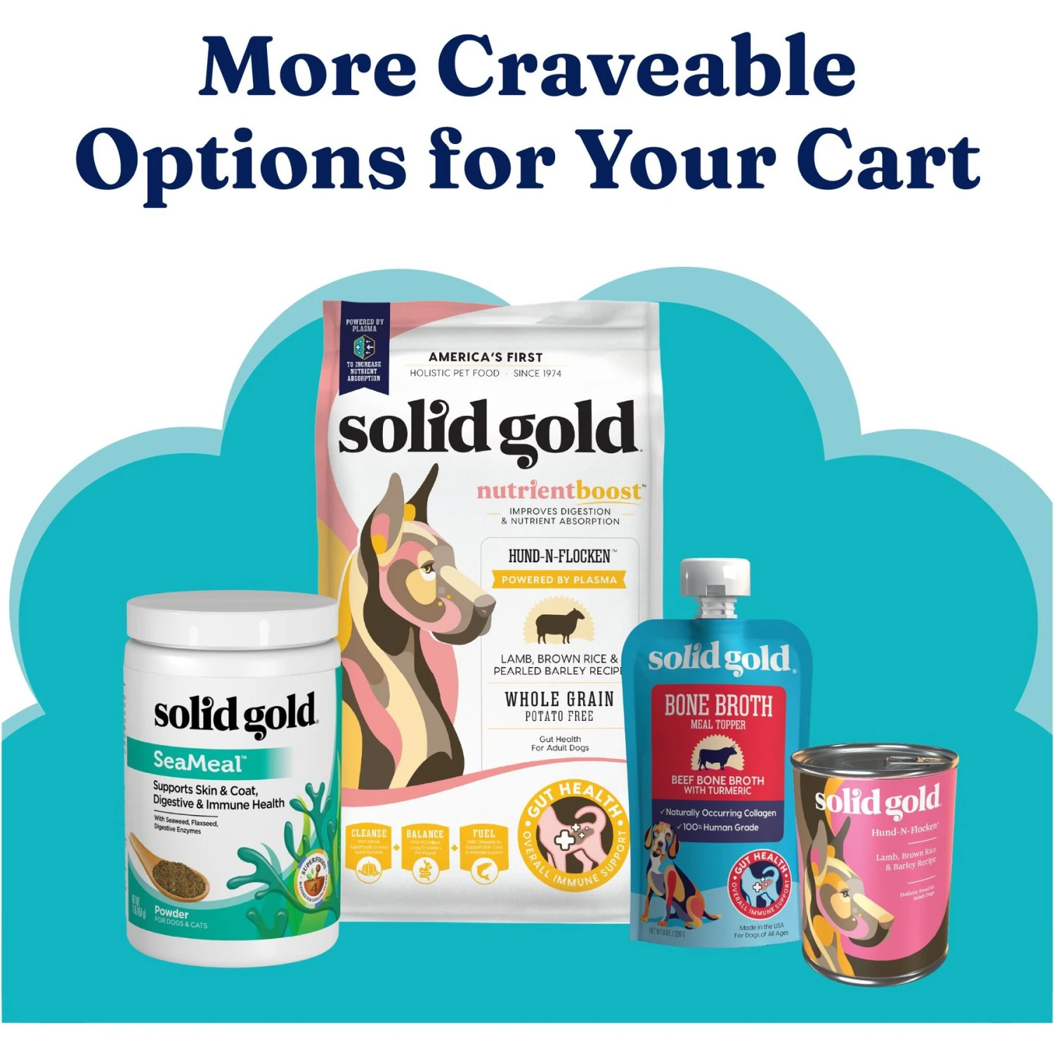 Solid Gold Nutrient Boost Grain-Free Dog Food Topper 9 Solid Gold Nutrient Boost Grain-Free Dog Food Topper - Image 7