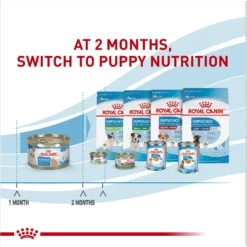 Royal Canin Size Health Nutrition Starter Mother & Babydog Mousse In Sauce Canned Dog Food -Snuggle Paws 272675 PT6. AC SS1800 V1697216753