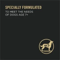 Purina Pro Plan Adult 7+ Complete Essentials Chicken & Rice Entree Wet Dog Food, 13-oz Can, Case Of 12 -Snuggle Paws 280295 PT2. AC SS1800 V1615855945