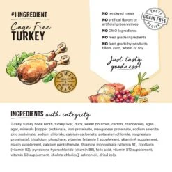 'The Honest Kitchen Butcher Block Pate Turkey, Duck & Root Veggies Wet Dog Food, 10.5-oz Bag, Case Of 6 -Snuggle Paws 282402 PT2. AC SS1800 V1649751985