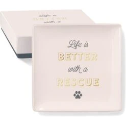 Fringe Studio "Better Rescue" Square Slab Tray -Snuggle Paws 282504 PT2. AC SS1800 V1621378678
