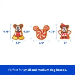 Disney Holiday Mickey & Minnie Mouse Gingerbread House Hide & Seek Puzzle Plush Squeaky Dog Toy -Snuggle Paws 287413 PT2. AC SS1800 V1694813157