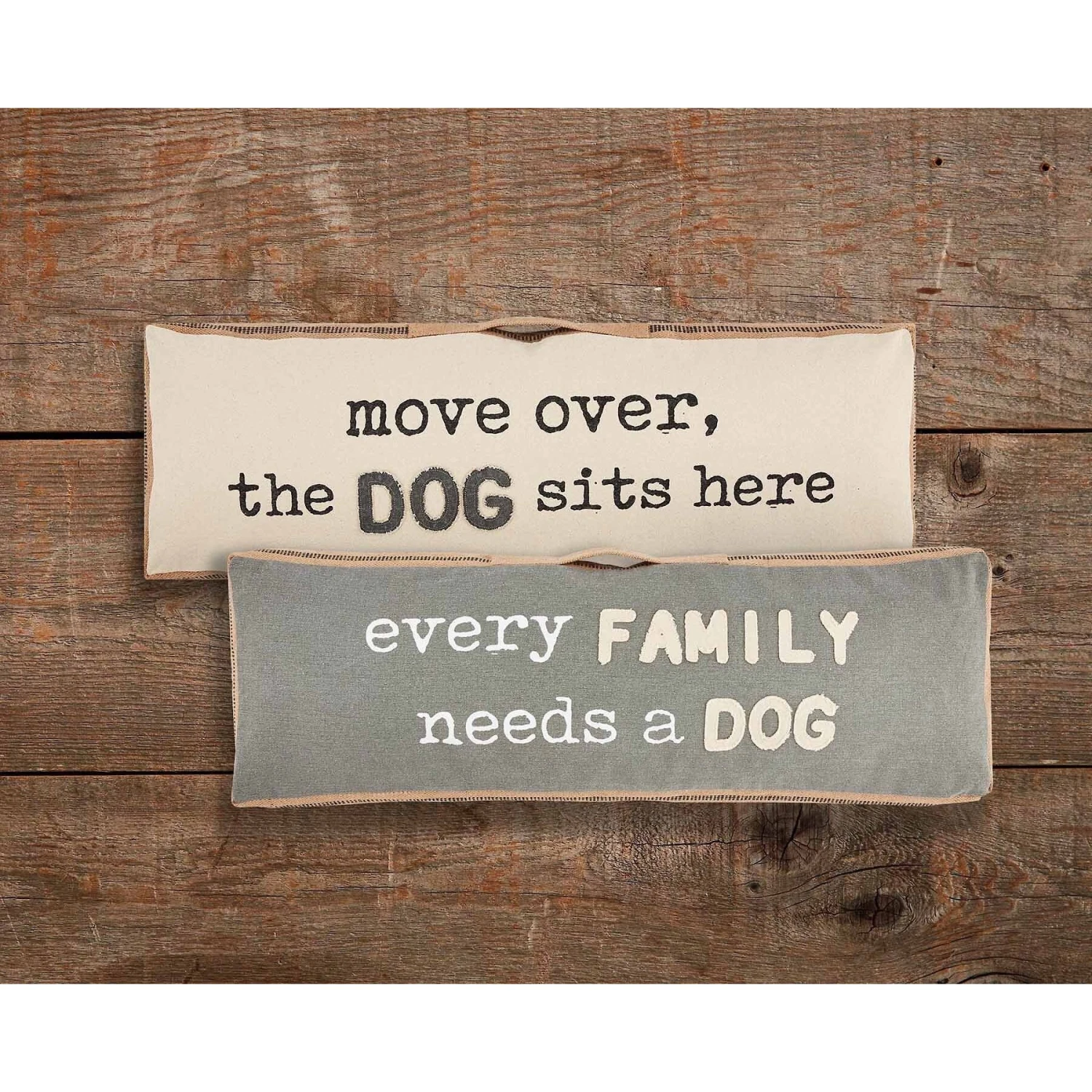 Mud Pie "Every Family Long" Pillow 4 Mud Pie "Every Family Long" Pillow - Image 2