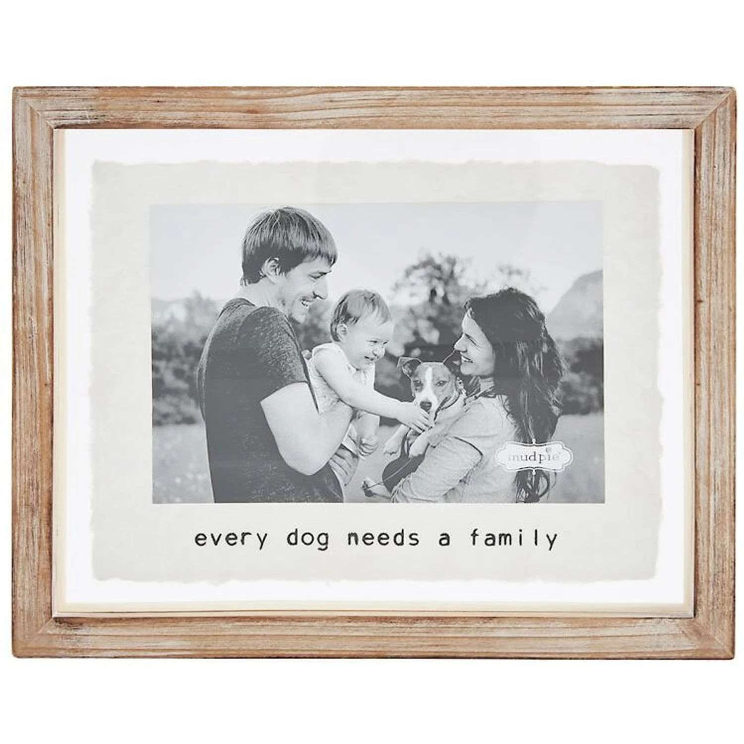 Mud Pie "Pressed Glass Family" Picture Frame 3 Mud Pie "Pressed Glass Family" Picture Frame