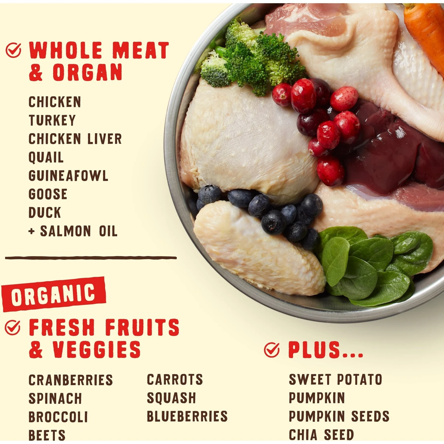 Stella & Chewy's Wild Red Raw Coated Kibble Grain-Free Prairie Recipe Dry Dog Food 6 Stella & Chewy's Wild Red Raw Coated Kibble Grain-Free Prairie Recipe Dry Dog Food - Image 4