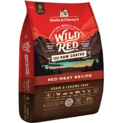 Stella & Chewy's Wild Red Raw Coated Kibble Grain-Free Red Meat Recipe Dry Dog Food