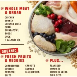 Stella & Chewy's Wild Red Raw Coated Kibble Wholesome Grains Prairie Recipe Dry Dog Food -Snuggle Paws 291628 PT3. AC SS1800 V1645554441