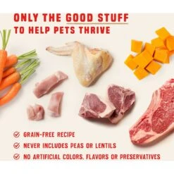 Stella & Chewy's Wild Red Variety Pack Grain-Free Wet Dog Food -Snuggle Paws 291655 PT4. AC SS1800 V1619841432