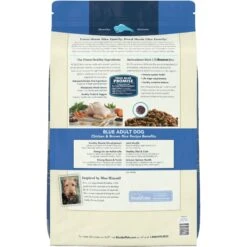 Blue Buffalo Life Protection Formula Adult Chicken & Brown Rice Recipe Dry Dog Food & Blue Buffalo Health Bars Baked With Bacon, Egg & Cheese Dog Treats -Snuggle Paws 292706 PT2. AC SS1800 V1620009735