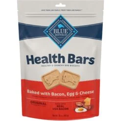 Blue Buffalo Life Protection Formula Adult Chicken & Brown Rice Recipe Dry Dog Food & Blue Buffalo Health Bars Baked With Bacon, Egg & Cheese Dog Treats -Snuggle Paws 292706 PT5. AC SS1800 V1619991739