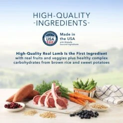 Blue Buffalo Life Protection Formula Adult Lamb & Brown Rice Recipe Dry Dog Food & Blue Buffalo Health Bars Baked With Bacon, Egg & Cheese Dog Treats 13 Blue Buffalo Life Protection Formula Adult Lamb & Brown Rice Recipe Dry Dog Food & Blue Buffalo Health Bars Baked With Bacon, Egg & Cheese Dog Treats -Snuggle Paws 292712 PT4. AC SS1800 V1620002835