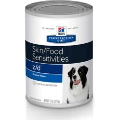 Hill's Prescription Diet Z/d Skin/Food Sensitivities Original Flavor Dry Dog Food & Hill's Prescription Diet Z/d Original Skin/Food Sensitivities Canned Dog Food -Snuggle Paws 293152 PT5. AC SS1800 V1657656662