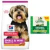 Hill's Science Diet Adult Small & Mini Chicken Meal & Rice Recipe Dry Dog Food & Greenies Teenie Dental Dog Treats -Snuggle Paws 293228 MAIN. AC SS1800 V1692883017