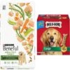Purina Beneful Healthy Weight With Farm-Raised Chicken Dry Dog Food & Milk-Bone Original Large Biscuit Dog Treats -Snuggle Paws 293512 MAIN. AC SS1800 V1620006433
