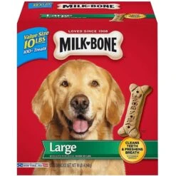 Purina Beneful Healthy Weight With Farm-Raised Chicken Dry Dog Food & Milk-Bone Original Large Biscuit Dog Treats -Snuggle Paws 293512 PT4. AC SS1800 V1620002842