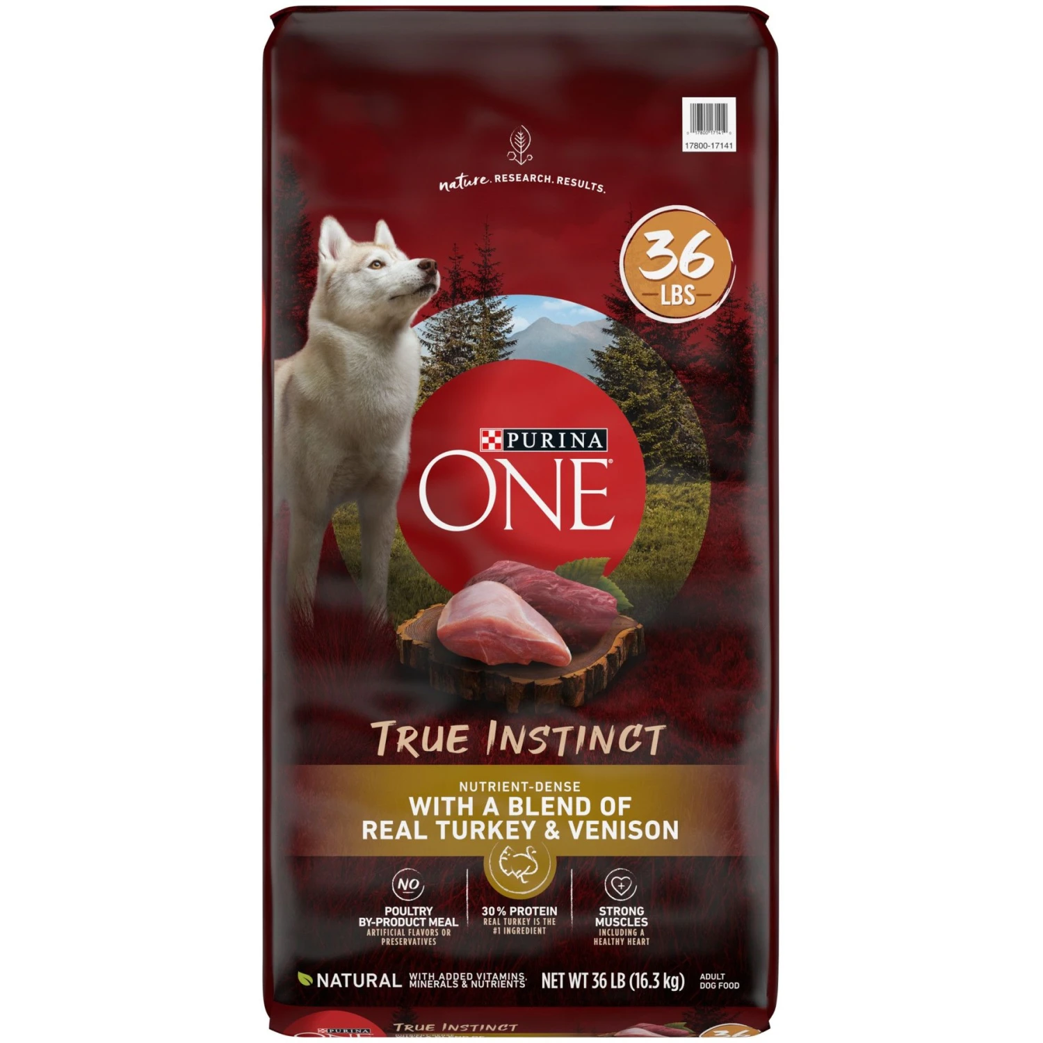 Purina ONE True Instinct Natural High Protein With Real Turkey & Venison Dry Dog Food & Milk-Bone Original Large Biscuit Dog Treats 8 Purina ONE True Instinct Natural High Protein With Real Turkey & Venison Dry Dog Food & Milk-Bone Original Large Biscuit Dog Treats - Image 6