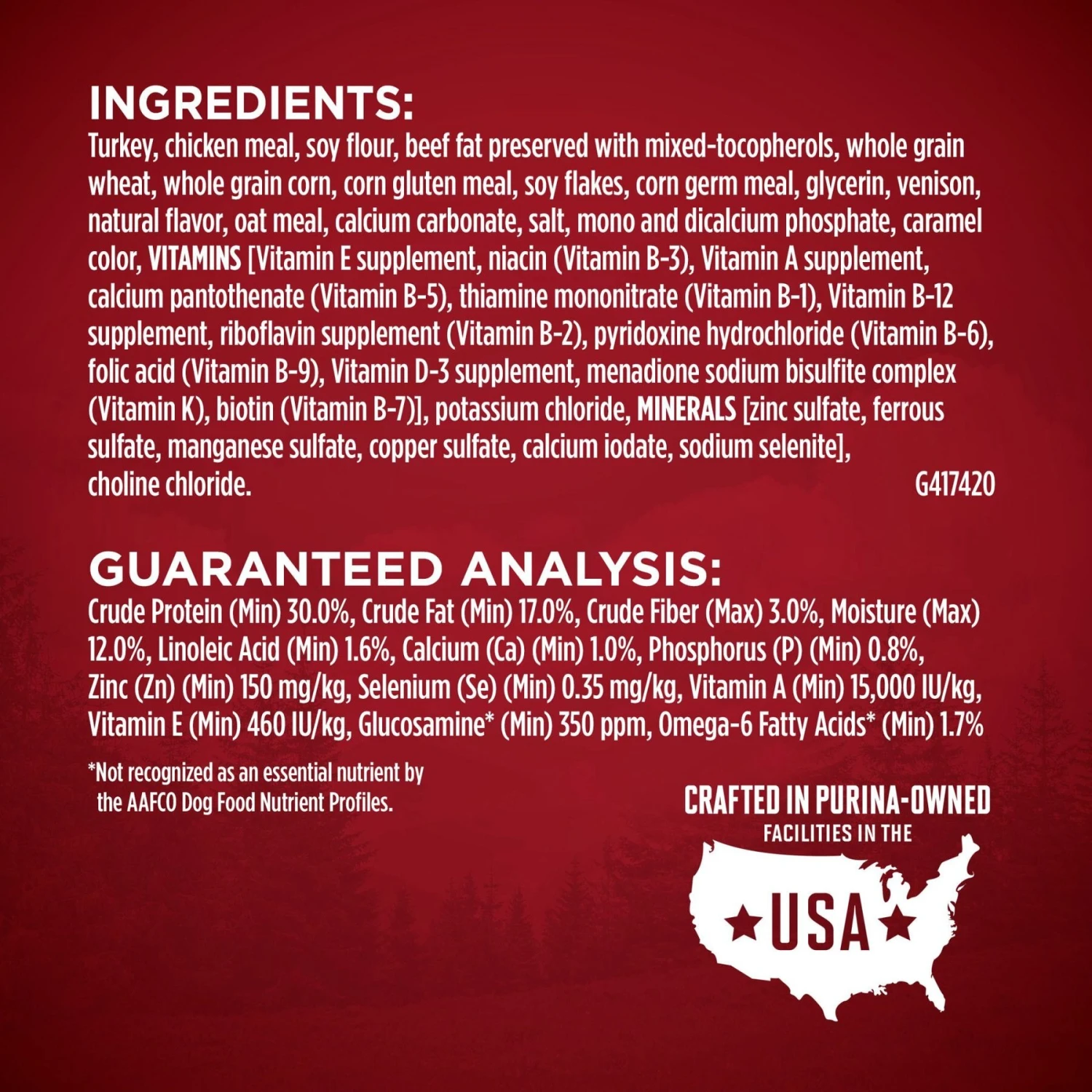 Purina ONE True Instinct Natural High Protein With Real Turkey & Venison Dry Dog Food & Milk-Bone Original Large Biscuit Dog Treats 10 Purina ONE True Instinct Natural High Protein With Real Turkey & Venison Dry Dog Food & Milk-Bone Original Large Biscuit Dog Treats - Image 8
