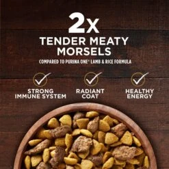 Purina ONE True Instinct Natural High Protein With Real Turkey & Venison Dry Dog Food & Milk-Bone Original Large Biscuit Dog Treats 19 Purina ONE True Instinct Natural High Protein With Real Turkey & Venison Dry Dog Food & Milk-Bone Original Large Biscuit Dog Treats -Snuggle Paws 293560 PT8. AC SS1800 V1661824431