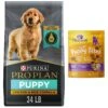 Purina Pro Plan High Protein Chicken & Rice Formula Dry Puppy Food & Wellness Soft Puppy Bites Lamb & Salmon Recipe Grain-Free Natural Dog Treats -Snuggle Paws 293654 MAIN. AC SS1800 V1661896049
