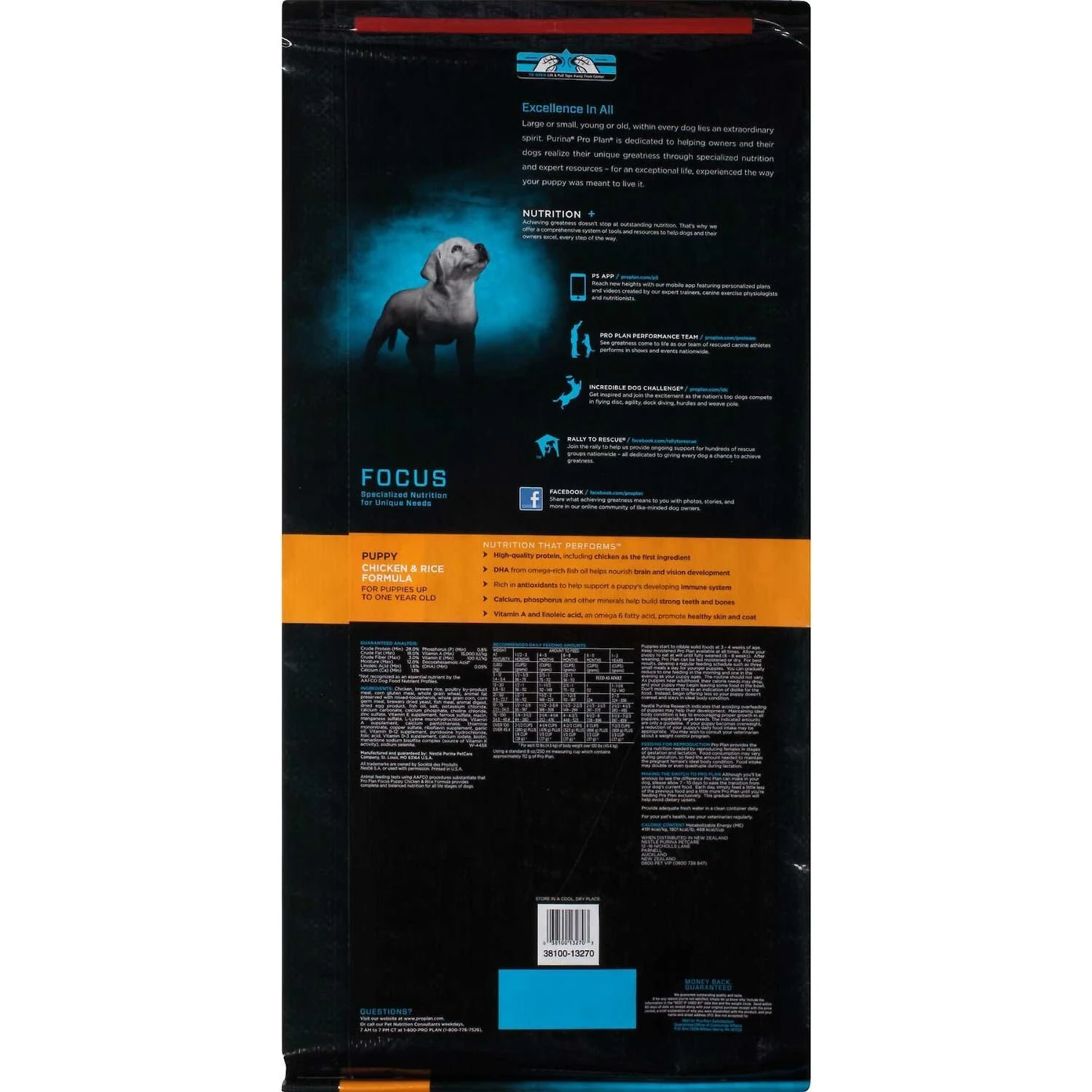 Purina Pro Plan High Protein Chicken & Rice Formula Dry Puppy Food & Wellness Soft Puppy Bites Lamb & Salmon Recipe Grain-Free Natural Dog Treats 5 Purina Pro Plan High Protein Chicken & Rice Formula Dry Puppy Food & Wellness Soft Puppy Bites Lamb & Salmon Recipe Grain-Free Natural Dog Treats - Image 3