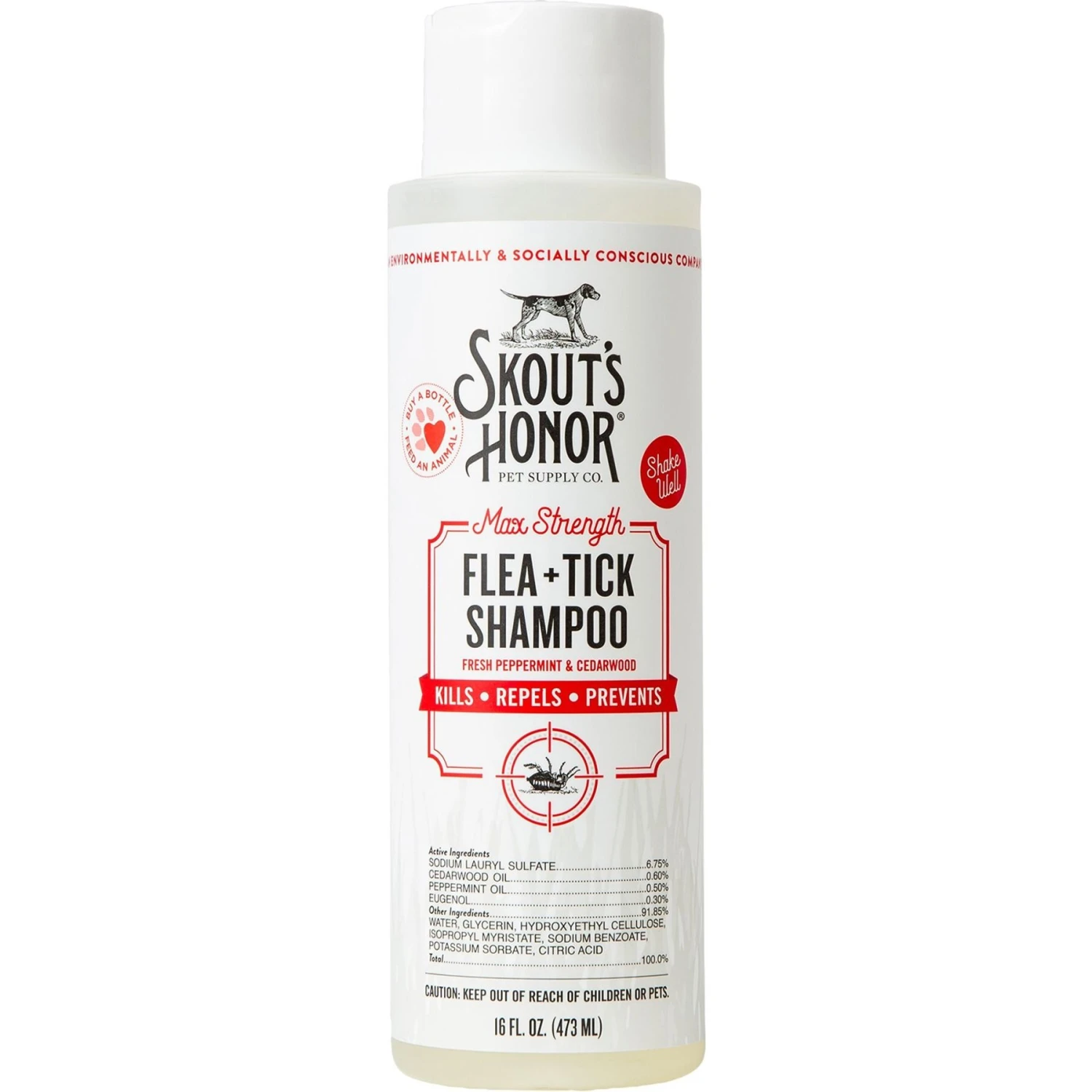 Skout's Honor Flea & Tick Dog Shampoo, 16-oz Bottle 3 Skout's Honor Flea & Tick Dog Shampoo, 16-oz Bottle
