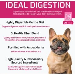 SquarePet VFS Ideal Digestion Dry Dog Food -Snuggle Paws 297034 PT2. AC SS1800 V1620881264