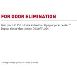 Nature's Miracle Fresh & Clean Deodorizing Dog Bath Wipes -Snuggle Paws 297202 PT6. AC SS1800 V1624918406