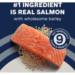 CANIDAE PURE With Wholesome Grains Real Salmon & Barley Recipe Adult Dry Dog Food 15 CANIDAE PURE With Wholesome Grains Real Salmon & Barley Recipe Adult Dry Dog Food -Snuggle Paws 297351 PT4. AC SS1800 V1684837285