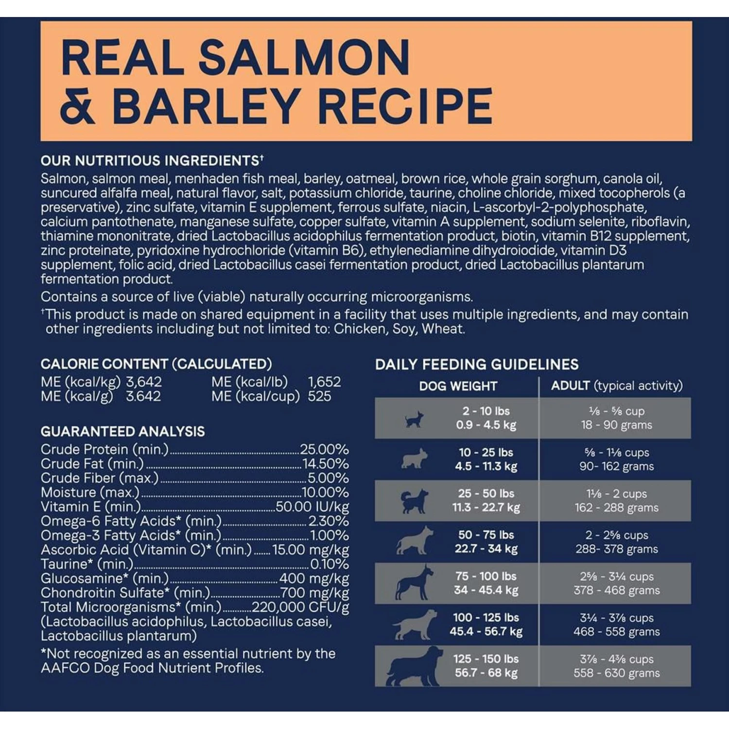 CANIDAE PURE With Wholesome Grains Real Salmon & Barley Recipe Adult Dry Dog Food 8 CANIDAE PURE With Wholesome Grains Real Salmon & Barley Recipe Adult Dry Dog Food - Image 6