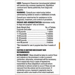 Capstar Flea Oral Treatment For Dogs, 2-25 Lbs & Elanco Dewormer For Tapeworms For Dogs -Snuggle Paws 297860 PT7. AC SS1800 V1640042519