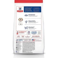 Hill's Science Diet Adult 7+ Small Bites Chicken Meal, Barley & Rice Recipe Dry Dog Food & Hill's Science Diet Adult 7+ Chicken & Barley Entree Canned Dog Food -Snuggle Paws 298084 PT2. AC SS1800 V1621299746