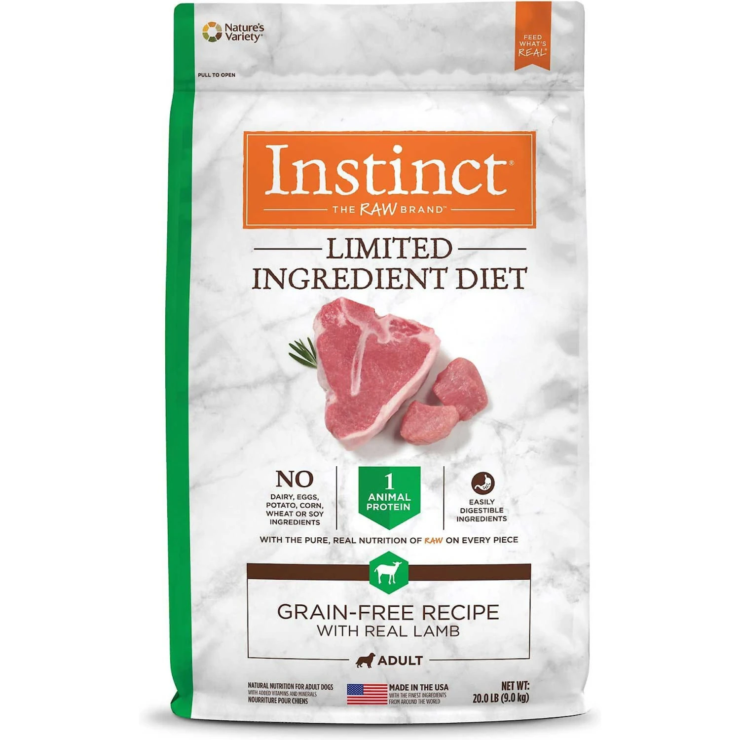 Instinct Limited Ingredient Diet Grain-Free Recipe With Real Lamb Freeze-Dried Raw Coated Dry Dog Food & Instinct Raw Boost Puppy Whole Grain Real Chicken & Brown Rice Recipe Freeze-Dried Raw Coated Dry Dog Food 4 Instinct Limited Ingredient Diet Grain-Free Recipe With Real Lamb Freeze-Dried Raw Coated Dry Dog Food & Instinct Raw Boost Puppy Whole Grain Real Chicken & Brown Rice Recipe Freeze-Dried Raw Coated Dry Dog Food - Image 2