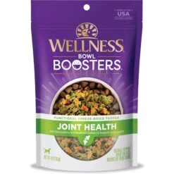 Old Mother Hubbard By Wellness Mother's Solutions Hip & Joint Natural Oven-Baked Biscuits Dog Treats & Wellness CORE Bowl Boosters Joint Health Adult Dry Dog Food Topper, 4-oz Bag -Snuggle Paws 298362 PT1. AC SS1800 V1703195406