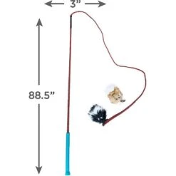 Outward Hound Tail Teaser With Refill Dog & Cat Teaser Toy & Wellness Soft Puppy Bites Lamb & Salmon Recipe Grain-Free Natural Dog Treats 11 Outward Hound Tail Teaser With Refill Dog & Cat Teaser Toy & Wellness Soft Puppy Bites Lamb & Salmon Recipe Grain-Free Natural Dog Treats -Snuggle Paws 298374 PT2. AC SS1800 V1623202940
