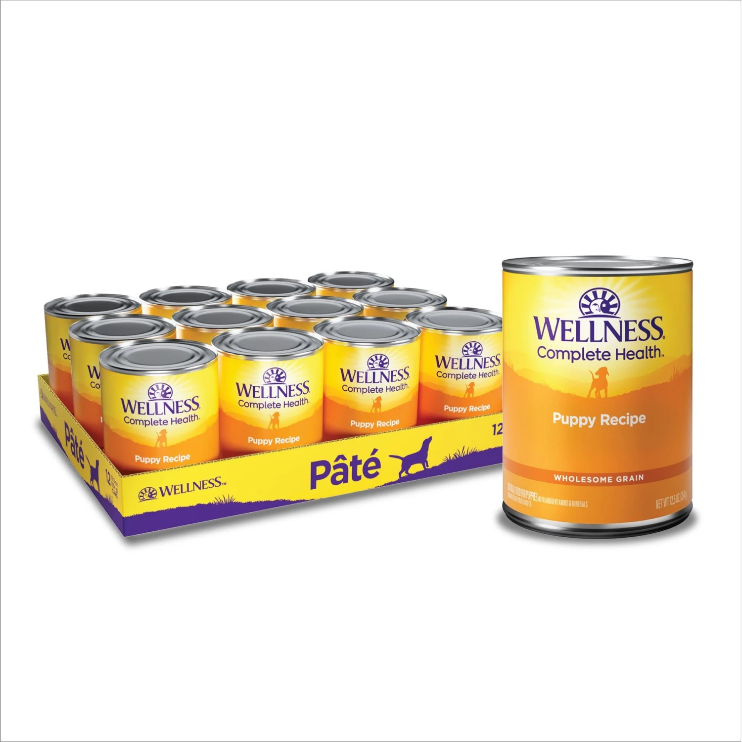 Wellness Complete Health Just For Puppy Canned Dog Food & Wellness Soft Puppy Bites Lamb & Salmon Recipe Grain-Free Natural Dog Treats 4 Wellness Complete Health Just For Puppy Canned Dog Food & Wellness Soft Puppy Bites Lamb & Salmon Recipe Grain-Free Natural Dog Treats - Image 2