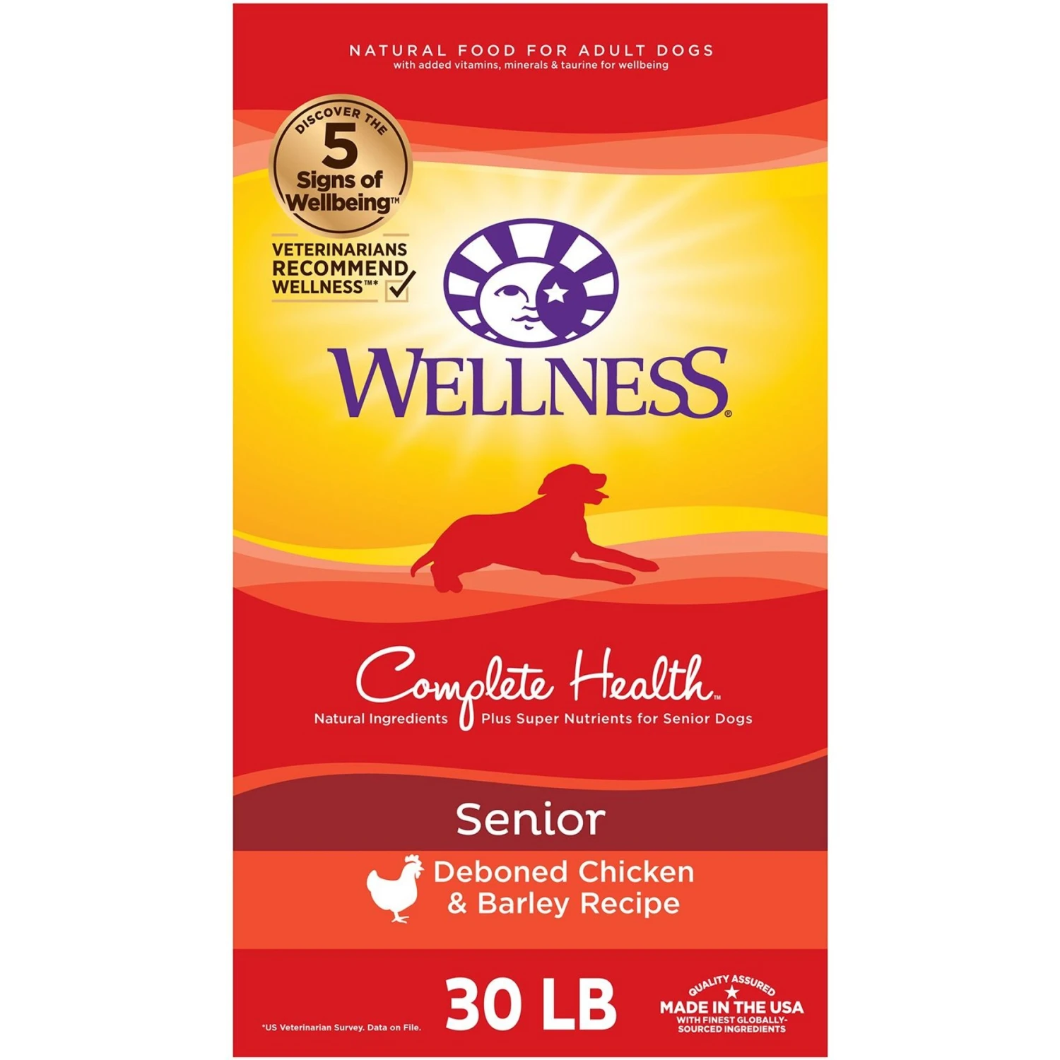 Wellness Complete Health Senior Deboned Chicken & Barley Recipe Dry Dog Food & Wellness Rewarding Life Beef & Turkey Grain-Free Soft & Chewy Natural Dog Treats 4 Wellness Complete Health Senior Deboned Chicken & Barley Recipe Dry Dog Food & Wellness Rewarding Life Beef & Turkey Grain-Free Soft & Chewy Natural Dog Treats - Image 2