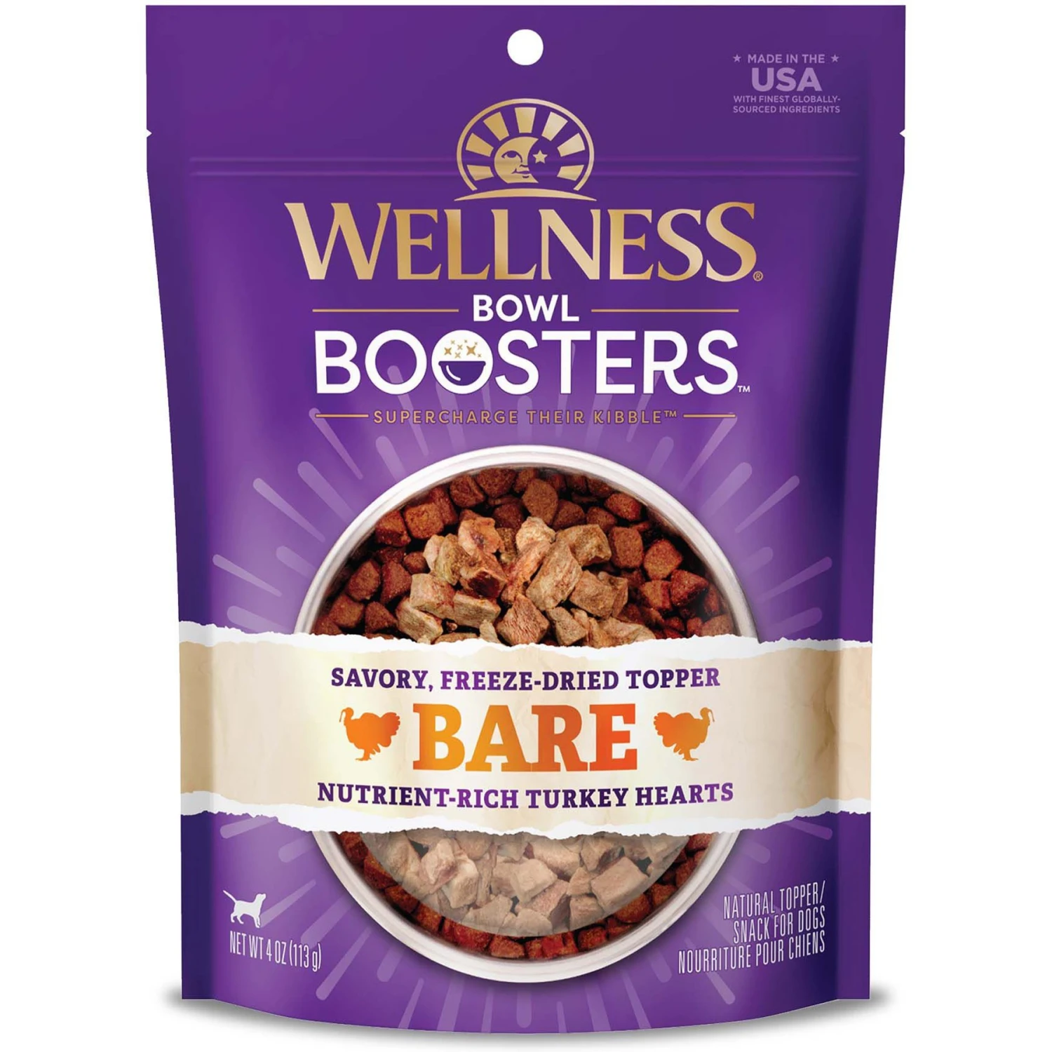 Wellness CORE Grain-Free Small Breed Turkey & Chicken Recipe Dry Dog Food & Wellness CORE Bowl Boosters Bare Turkey Freeze-Dried Dog Food Mixer Or Topper 8 Wellness CORE Grain-Free Small Breed Turkey & Chicken Recipe Dry Dog Food & Wellness CORE Bowl Boosters Bare Turkey Freeze-Dried Dog Food Mixer Or Topper - Image 6