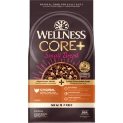 Wellness CORE RawRev Grain-Free Small Breed Original Recipe With Freeze-Dried Turkey Dry Dog Food & Wellness CORE Bowl Boosters Bare Turkey Freeze-Dried Dog Food Mixer Or Topper -Snuggle Paws 298720 PT5. AC SS1800 V1703195412
