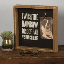 Primitives By Kathy Rainbow Inset Box Frame -Snuggle Paws 300872 PT2. AC SS1800 V1622599960