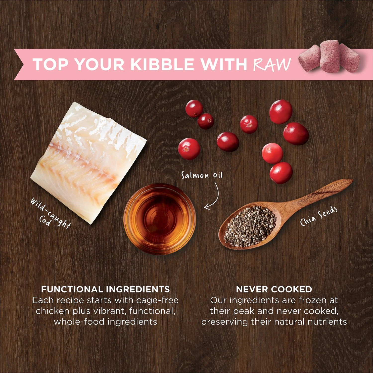 Instinct Boost Mixers Skin & Coat Health Grain-Free Frozen Dog Food Topper, 1.25-lb Bag 9 Instinct Boost Mixers Skin & Coat Health Grain-Free Frozen Dog Food Topper, 1.25-lb Bag - Image 7