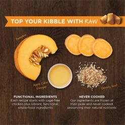 Instinct Boost Mixers Gut Health Recipe Grain-Free Frozen Dog Food Topper -Snuggle Paws 301679 PT6. AC SS1800 V1622150557