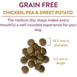 Chicken Soup For The Soul Chicken, Pea & Sweet Potato Recipe Grain-Free Dry Dog Food, 10-lb Bag 14 Chicken Soup For The Soul Chicken, Pea & Sweet Potato Recipe Grain-Free Dry Dog Food, 10-lb Bag -Snuggle Paws 305228 PT5. AC SS1800 V1622847205