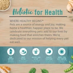 Chicken Soup For The Soul Small Bites Chicken, Turkey & Brown Rice Recipe Mature Dry Dog Food -Snuggle Paws 305237 PT2. AC SS1800 V1691090540