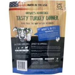 Nature's Advantage Grain-Free Tasty Turkey Dinner Dry Dog Food, 14-oz Bag -Snuggle Paws 308138 PT1. AC SS1800 V1627421939