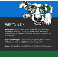 Nature's Advantage Grain-Free Tasty Turkey Dinner Dry Dog Food, 14-oz Bag -Snuggle Paws 308138 PT3. AC SS1800 V1631154109