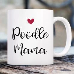 904 Custom Personalized Breed Mama Double Sided Mug, 11-oz