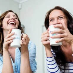 904 Custom Personalized Rescue Mom Pastel Mug, 11-oz -Snuggle Paws 314561 PT3. AC SS1800 V1637027528